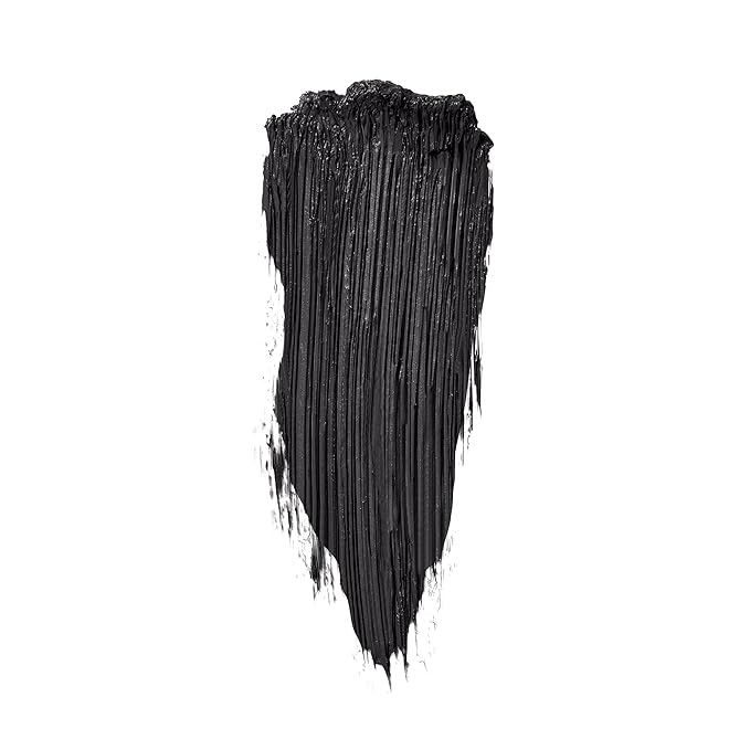 e.l.f. Lash Beats Mascara, Defining & Lengthening Formula for Mega Long Lashes, Creates Natural-Looking Long & Defined Lashes, Pitch Black (Pack of 2)