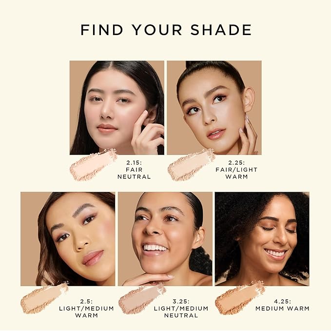 HALEYS Re-cover Pressed Powder Foundation Makeup (3.25) - Conceals Imperfections