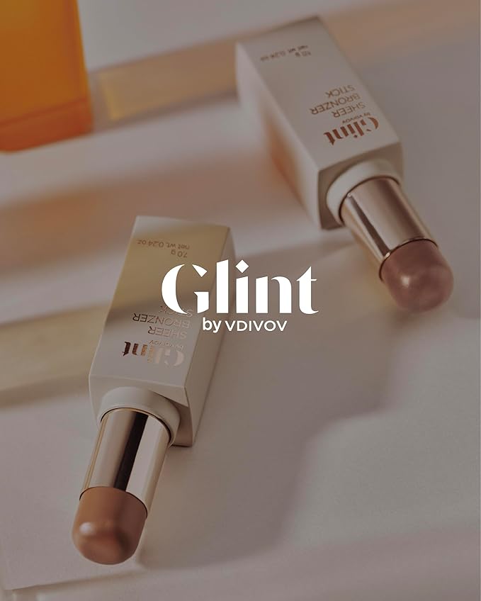 Glint Sheer Bronzer Stick (Smoked, 0.24oz) - Creamy 0.24oz