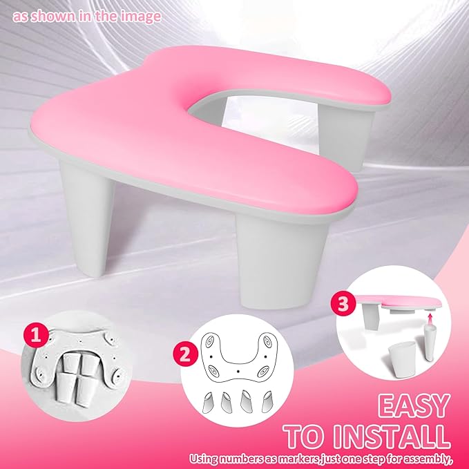 Nail arm rest for nail