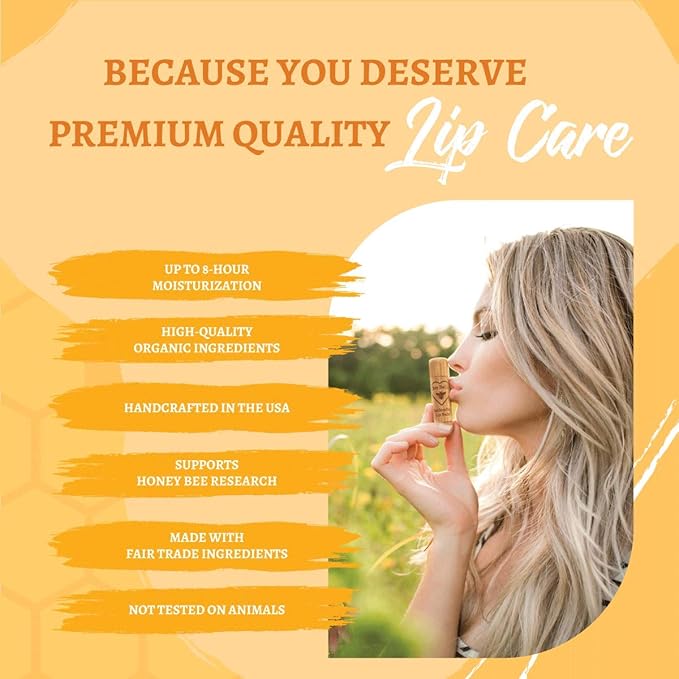 Bee Bella Lip Balm Pumpkin Spice Long-Lasting
