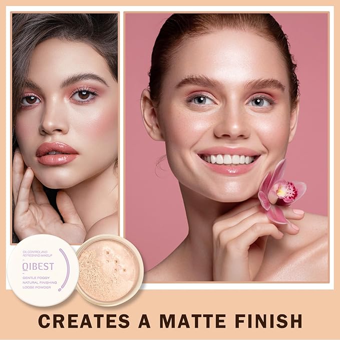 Setting Powder Loose Face Powder Lightweight Soft Smooth