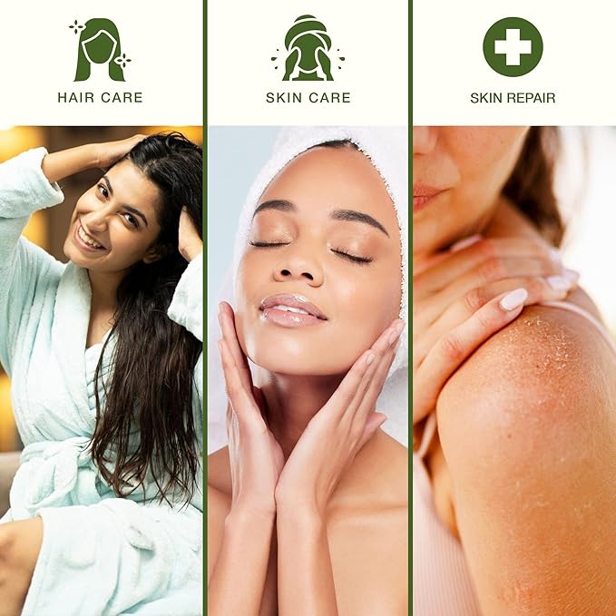 Aloe Vera Spray for Hair | Travel Size | Skin & Face Moisturizer |Fast Absorption| After Sun Care, Sunburn Relief & |3.3oz| Cold pressed - Aloevera Body Spray | Pure Aloe Vera Skin Care by Green Leaf