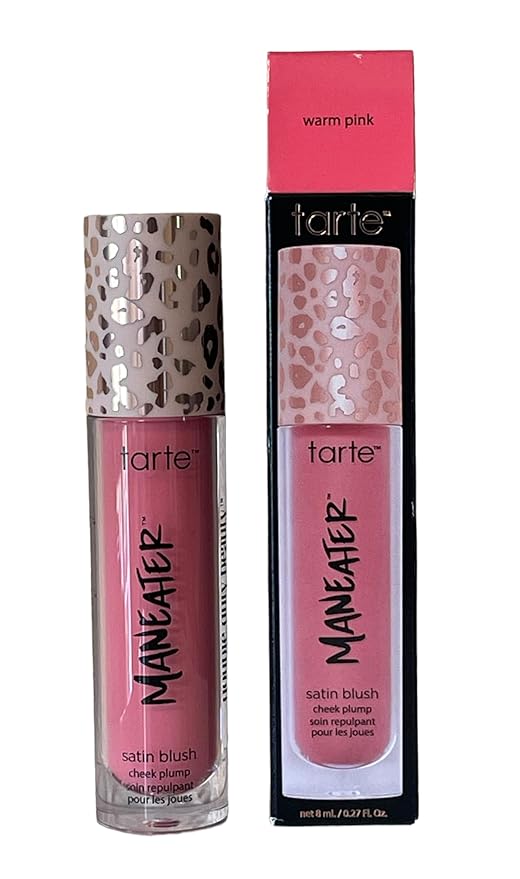 Tarte Maneater Satin Blush Cheek Plump Full Size 27OZ