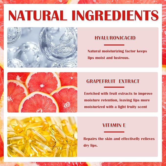 Water Lip Tint Red Grapefruit/Grape,korean Lip Tint Stain Grapefruit/Grape,korean