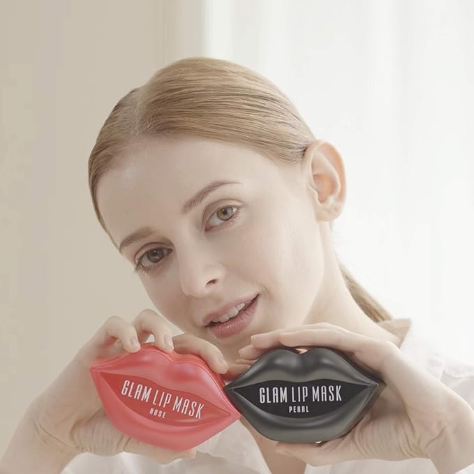 BEAUUGREEN HYDROGEL Glam Lip MASK Rose