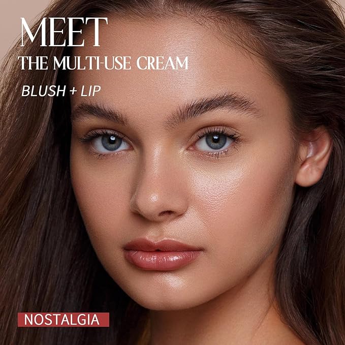 Blush Stick, Cream Blush for Cheeks and Lip