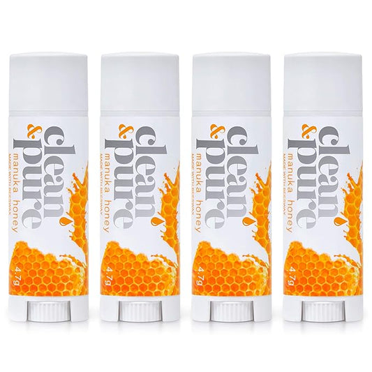 Beekeeper’s Favorite Lip Balms, 4 Pack