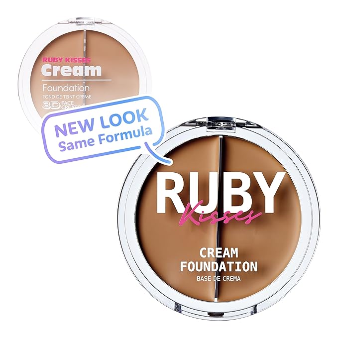Ruby Kisses 3D Face Creator Cream Foundation & (Level 8)
