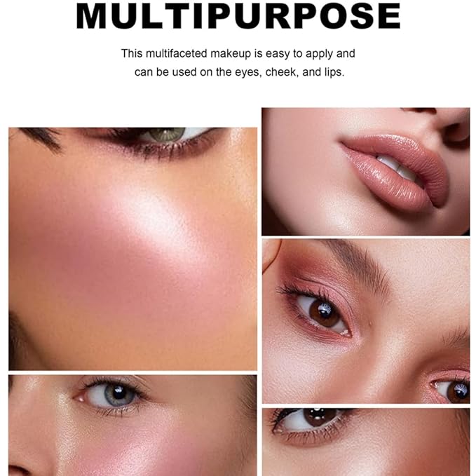 MAEPEOR Matte Blush 6 Color Smooth Creamy Shiny (Color 03)