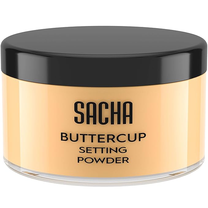 Sacha BUTTERCUP Setting Powder Makeup 1.75 Oz. Translucent 1.75 Oz
