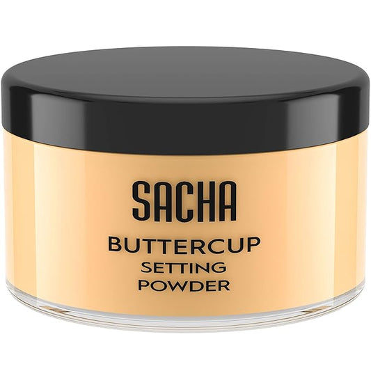Sacha BUTTERCUP Setting Powder Makeup 1.75 Oz. Translucent 1.75 Oz