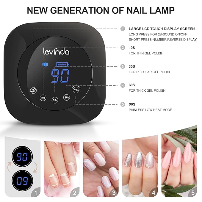 Uv light for nails, lavinda
