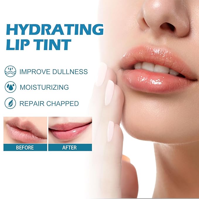 4Pcs Lip Tint Hydrating, Moisturizing Effect