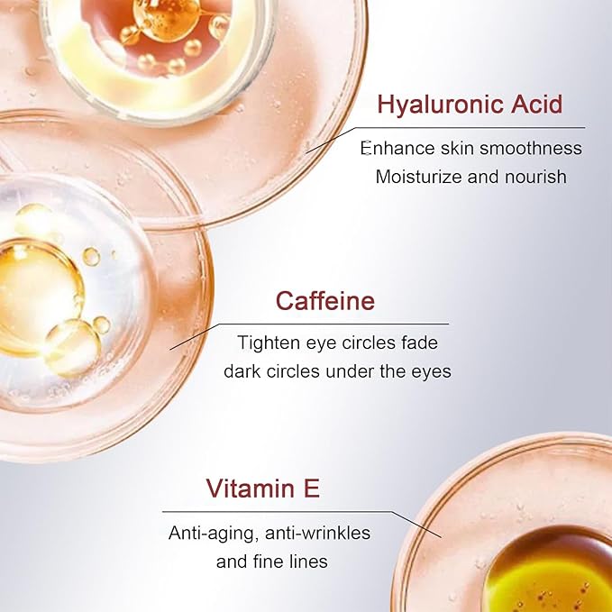 Caffeine eye cream for dark