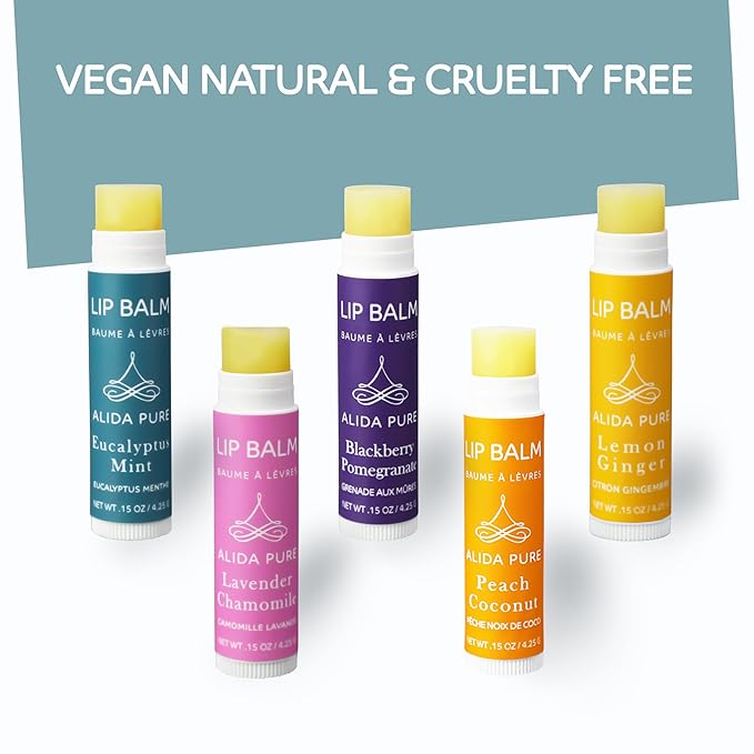 ALIDA PURE Duet Lip Balm Collection,
