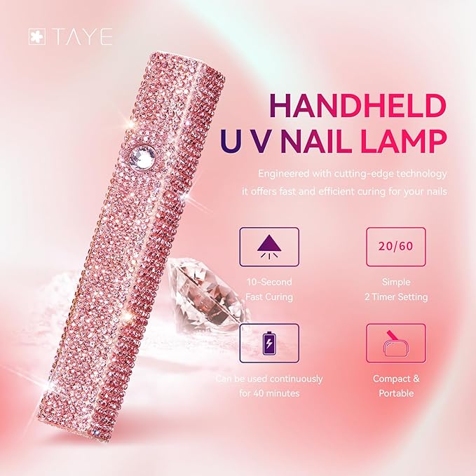 Taye handheld uv nail lamp,