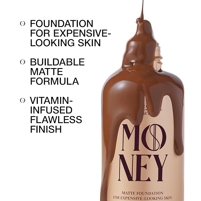 Matte Foundation Money - Long-Lasting Makeup Foundation with