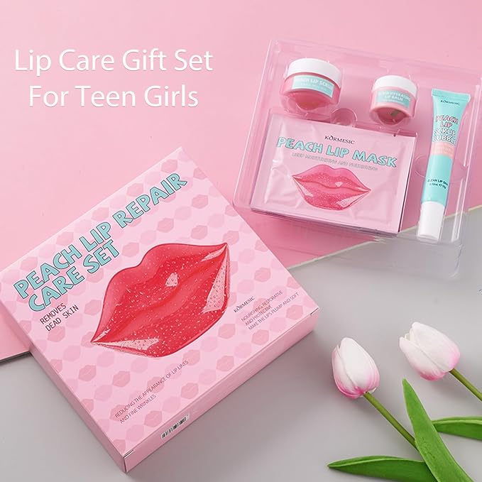 4 In 1 Peach Lip Care Lips