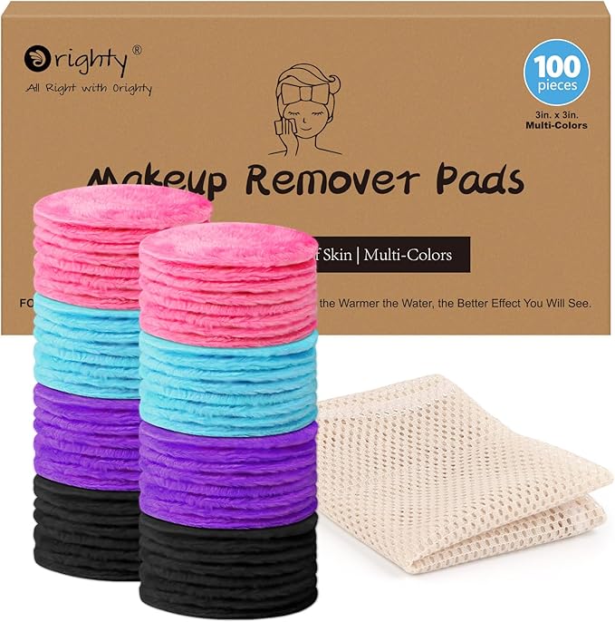 Orighty microfiber makeup remover pads