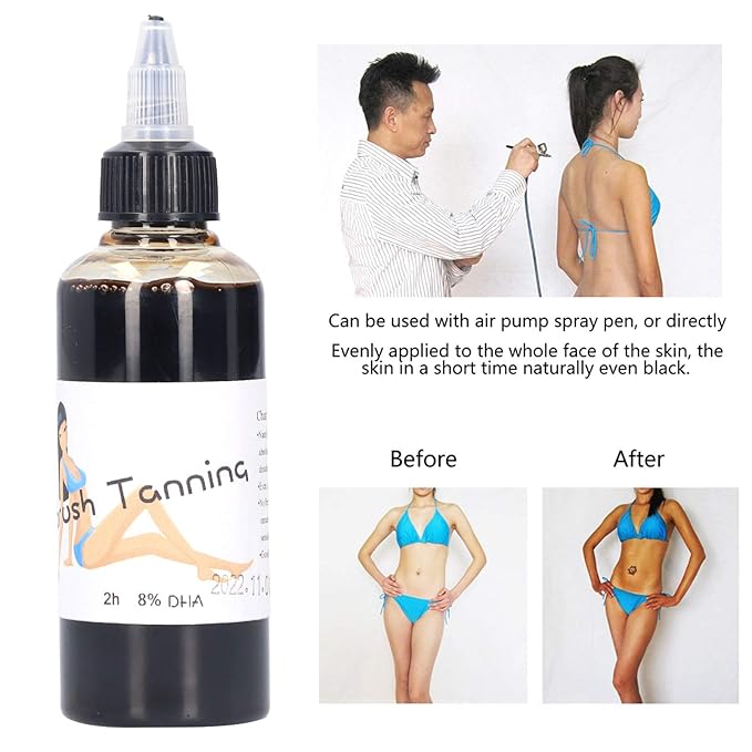 8% 2-Hour Airbrush Tanning Liquid,