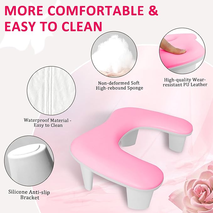 Nail arm rest for nail