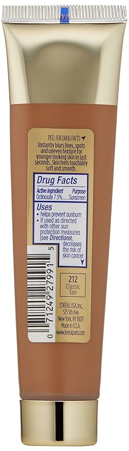 L'oreal Paris Visible Lift Blur Foundation, 212 Classic Fluid Ounce