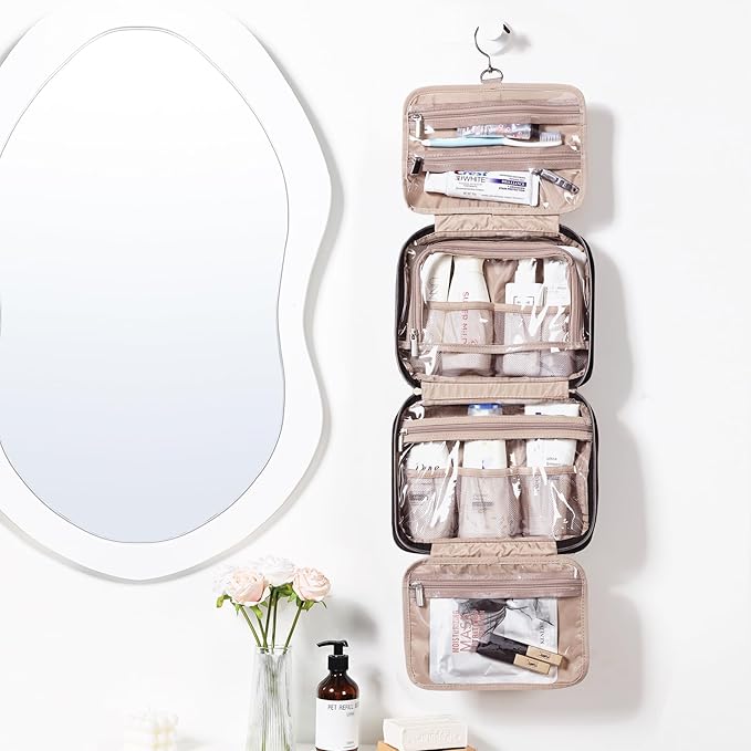 Nishel travel toiletry bag for