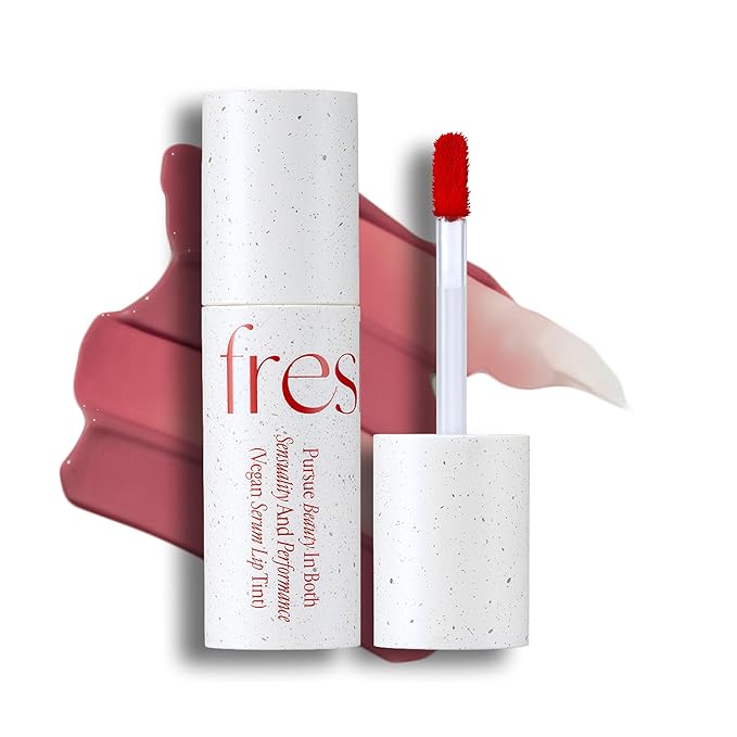 Vegan Serum Lip Tint (03 Preserved, 0.21oz) - Long-Lasting Moisturizing Formula, Lightweight Lip Stain. Korean Makeup Skin Care. Luminous, Hydrated Lips.
