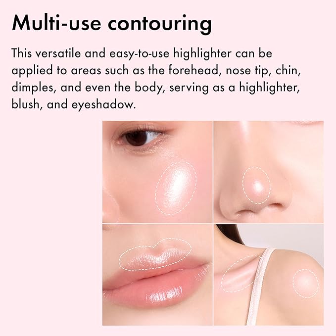 Amuse SEOUL Face Diamond Pink Diamond Highlighter | 4.7g