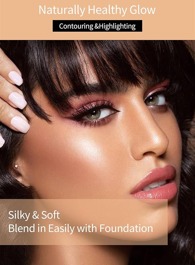 Go Ho Liquid Contour Beauty Wand,Blendable Super Silky Medium Brown