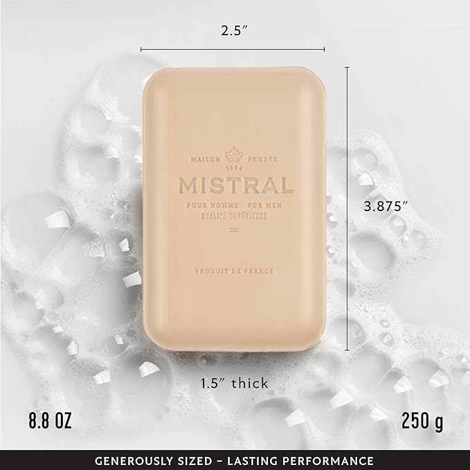 Mistral Bar Soap, Sandstone, Large Bar