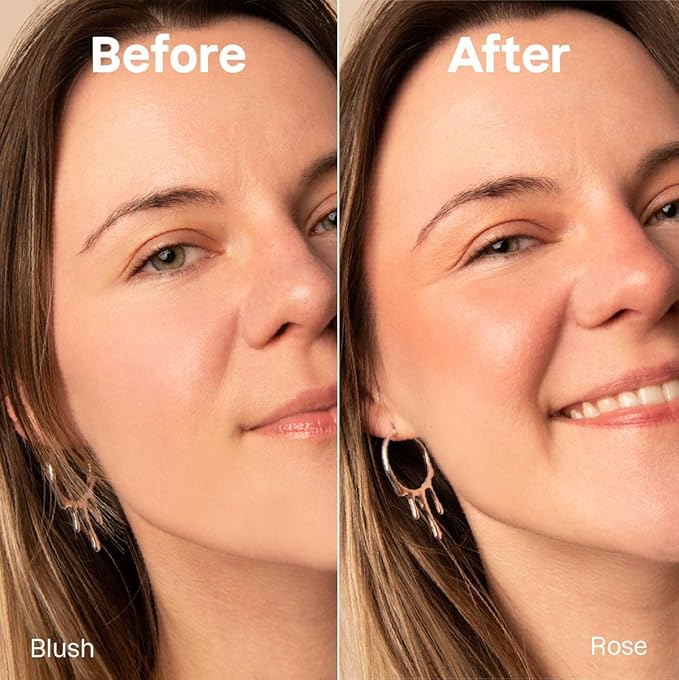 ATTITUDE Oceanly Lightweight Blush Stick, Titanium Dioxide-Free, EWG