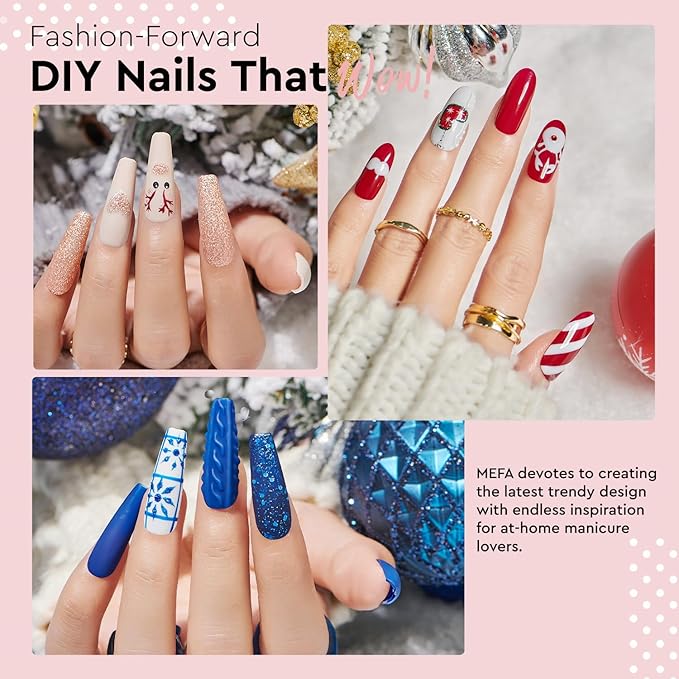 Mefa 47 pcs gel nail