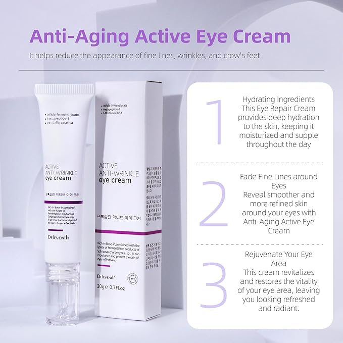 Korea active anti-wrinkle eye cream,