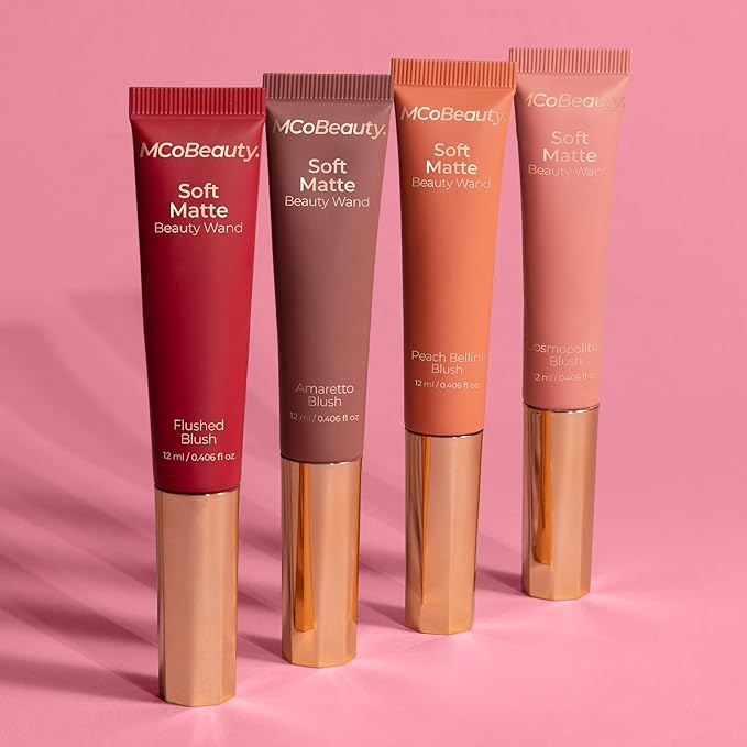 MCoBeauty Soft Matte Beauty Wand, Flushed Blush, Velvety