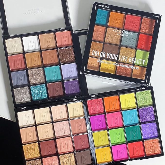 9 Colors Blue Champagne Gold Matte Shimmer Eyeshadow