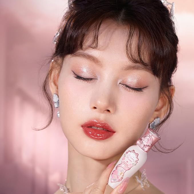 Flower Knows Midsummer Fairytales Lip Gloss G03 Firefly + Violet Strawberry Rococo Glitter Lip Gloss G02 Rasberry Booze