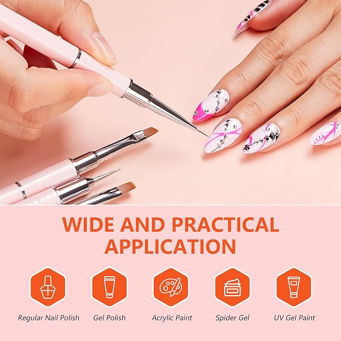 Makartt nail art brushes with