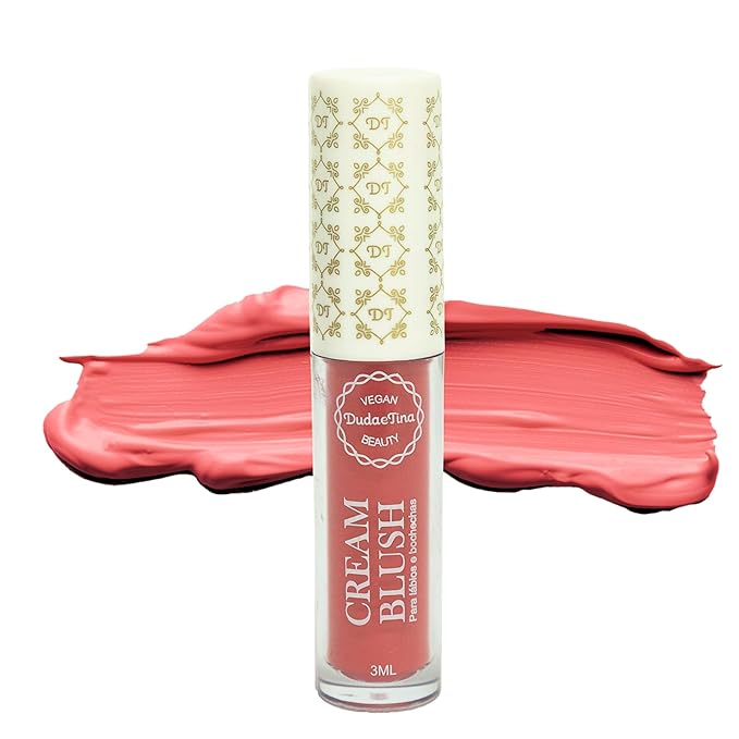 Duda e Tina 3 in 1 Cream Blush, - Coral) 3ml