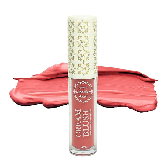 Duda e Tina 3 in 1 Cream Blush, - Coral) 3ml