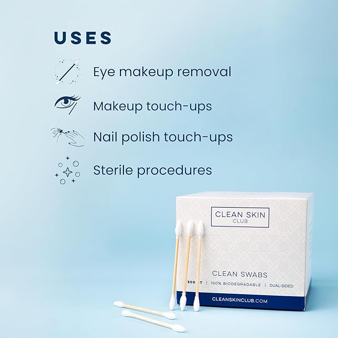 Clean skin club clean swabs