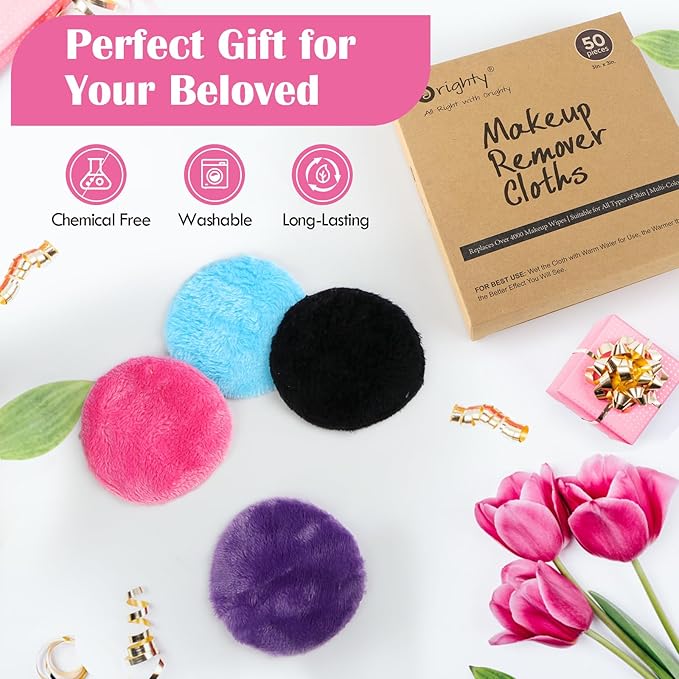 Orighty microfiber makeup remover pads