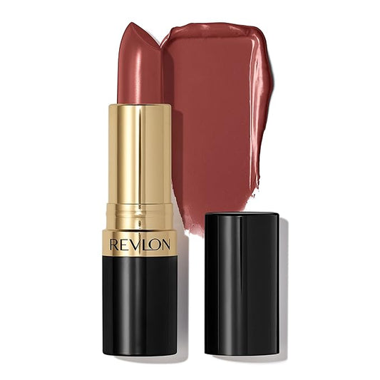 Revlon Super Lustrous Lipstick, Creamy Formula For Soft, Fuller-Looking Lips, Moisturized Feel, 760 Desert Escape, 0.15 oz