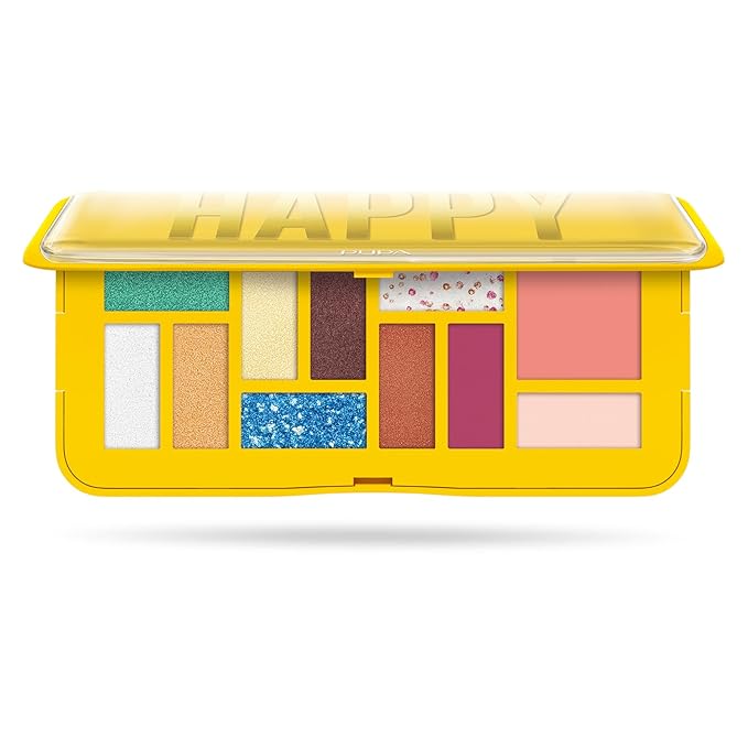 Pupa Milano Make-Up Palette M, 005 Yellow, 0. 42 oz