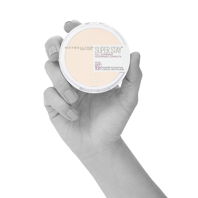 Maybelline Super Stay Full Coverage Powder Foundation Makeup, 1 Count