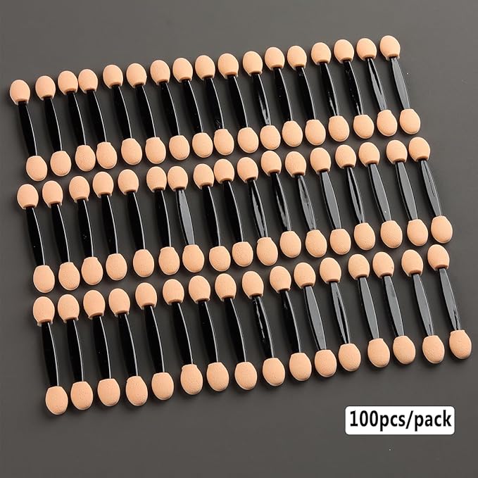 Disposable Eyeshadow Applicators, 100PCS Chrome