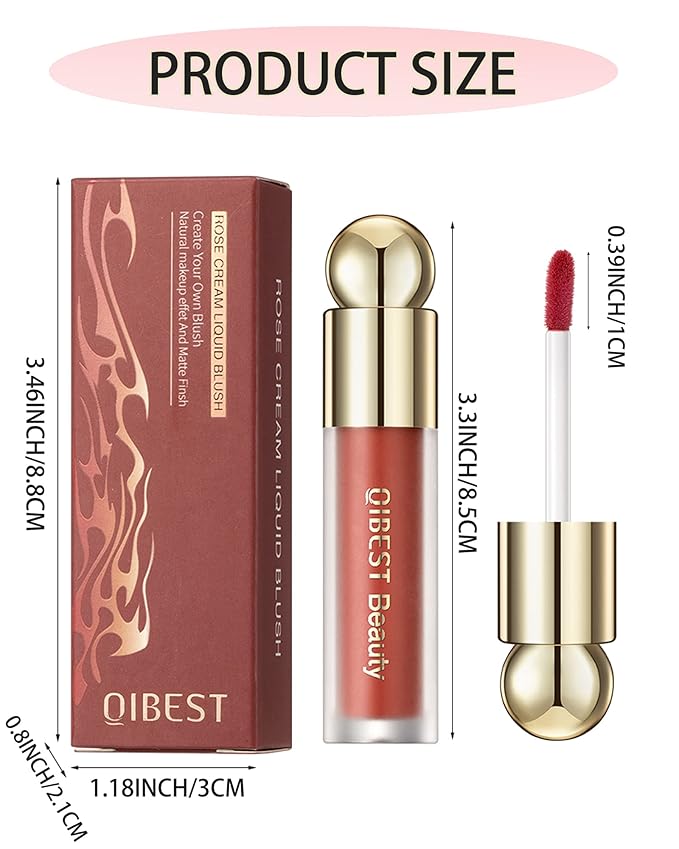 Liquid Blush Wand, Creme Matte Finish Looking, Dewy -# 03