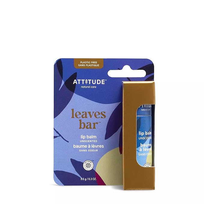 ATTITUDE Plastic-free Lip Balm, EWG Verified