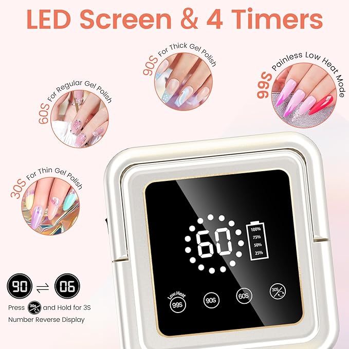 Subay UV Nail Lamp 108W,